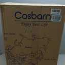 Cosbarn Luggage Sets, Durable 20,24,28 inch Suitcase Sets With Wheels
ABS Hardshell Sets Includes 20, 24&28inch Suitcase, Duffel, Toiletry Bags, TSA lock, Spinner Wheels,Checked Family Travel