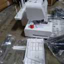 Brother ST4031HD Serger, Strong & Tough Serger, 1,300 Stitches Per Minute, Durable Metal Frame Overlock Machine, Large Extension Table, 3 Included Accessory Feet, 12.99 x 14.37 x 17.01 in., White