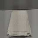 H.VERSAILTEX Linen Look 100% Blackout Curtains 45 Inches Long for Bedroom Full Light Blocking Rod Pocket 42 Inches Wide Linen Textured Thick Window Curtain Drapes with White Backing, Natural, 2 Panels