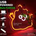Cartoon Neon SignLED Neon Light Up Sign for Wall Art DecorGifts for Teen BoysTeenage GirlsGame PlayerGamer Party Decorations Gifts