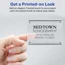 Avery Printable Shipping Labels with Sure Feed, 3-1/3" x 4", Matte Clear, 60 Blank Mailing Labels (18664)