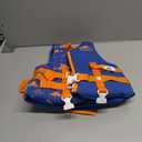 Gogokids Toddler Swim Vest, Kids Floaties Boys & Girls Buoyancy Jacket, Swimming Aid for Pool & Beach (Orange Swordfish), Size: M (4-6 Years)