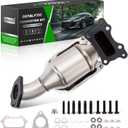 High Flow Front Catalytic Converter Kit Direct-Fit Honda Accord 2013-2017 2.4L Acura TLX 2015-2020 2.4L CRV CR-V 2015-2019 2.4L