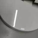 Round Toilet Seat, Standard 16.5 Slow/Soft Close Round Toilet Seat for Round Toilets, No-Slam Quiet-Close Lid, Easy-to-Install, White, Durable Never-Loosen Design