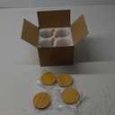 Overnight Oats Containers with Lids, 16oz Overnight Oats Jars 4 Pack, Oatmeal Cups, Meal Prep Containers, Glass Meal Prep Containers with Lids, China Pudding Jars