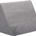 Soft Plush Tablet Cushion Memory Foam Filled for Flexible Use Tablet Holder (Gray)