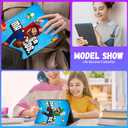 Trendy Fun Case for Amazon Fire HD 10 (11th 2021,13th 2023)/ HD 10 Plus 2021 10.1" Cute Cartoon Kawaii Smart Covers for Boys Girls Kids Teens Cool Design Stand Folio for Fire 10.1 inch,Blue Maro
