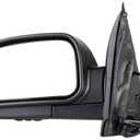SCITOO Side View Mirror Driver Side Compatible with 2002-2009 For Chevy Trailblazer, 2002-2006 For GMC Envoy, Manual Folding, Heated, Power Adjustment