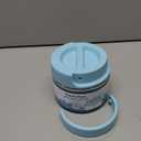 ThermoFlask 12 oz Double Wall Insulated Food Jar, Ocean Mist