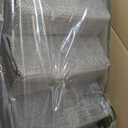 EHEYCIGA Dog Stairs for High Bed 22.5" H, 5-Step Dog Steps for Bed, Pet Steps for Small Dogs and Cats, Non-Slip Balanced Pet Ramp Indoor, Grey