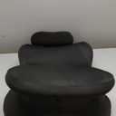 Ergonomic Bed Rest Pillow,Multi-Functional Comfort Cushion Bed Lounge Pillow for Adults, Multi-Use Comfy Pillow for Belly Sleeping, Reading, Phone Use, Back Support, and Intimate Moments, Black