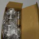 Copper Creek Colonial Privacy Interior Door Knob  ANSI Grade-3 Certified, Modern Heavy Duty Handle, Easy Install and Reversible for Bedroom, Bathroom and Closets  Satin Stainless (1 Pack)