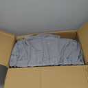 RV Cover, 7 Layers Heavy Duty RV & Trailer Cover, Toy Hauler Cover Fits 14'-16' RV Travel Trailer Camper Cover with Tongue Jack Cover, Extra Windproof Straps, Gutter Covers
