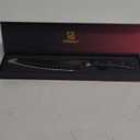 Piklohas Resharpenable Bread Knife, 10 Inch Multifunction Serrated Knife for Homemade Bread, Razor Sharp Sourdough Slicing with Innovative Wavy Edge for Efficient Cutting, Baking & Wedding Gifts