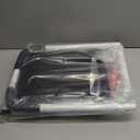 RELIANCER Bed Safety Rail for Elderly Adult,Adjustable Bedside Assist Grab Bar w/Storage Pocket,Bed Side Support Railing for Seniors,Fall Prevent Bedside Handle Bar,Bedside Assist Guard Rails Bed Cane