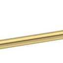 USHOWER Brushed Gold Towel Bar, 24-Inch Towel Racks for Bathroom Wall-Mounted, SUS304 Stainless Steel Towel Rod (Total Length 26-Inch)