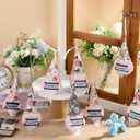 15 Set Gnome Tree Hanging Ornaments Gifts Bulk Pink Plush Hanging Tree Pendant Home Decoration for Holidays Party Favors, 5 Styles