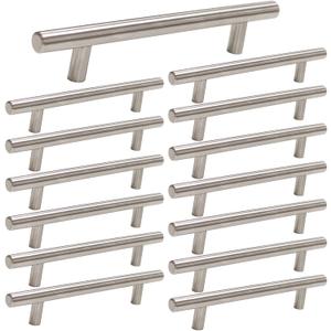 homdiy 15Pack 5in Cabinet Pulls Brushed Nickel Cabinet Handles Nickel Pulls Modern Cabinet Hardware, Stainless Steel Kitchen Cabinet Handles Drawer Pulls (5in hole centers) homdiy 15Pack 5in Cabinet Pulls Brushed Nickel Cabinet Handles Nickel Pulls Modern Cabinet Hardware, Stainless Steel Kitchen Cabinet Handles Drawer Pulls (5in hole centers)
