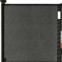 Retractable Baby Gate, Baby Gate for Stairs Auto-Lock, Dog Gates for Doorways Safety, Extends to 34.5x55in, Black