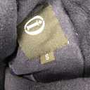 IDEALSANXUN Womens Long Wool Coat Double Breasted Trench Coat Fall Winter Clothes (Small, Navy)