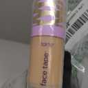 tarte face tape foundation  Full-Coverage 12hr Waterproof Makeup, Hydrating & Smoothing with a Natural Matte Finish for Transfer-Proof Comfortable Long-Wear Foundation, Vegan & Cruelty-Free (27S light-medium sand (light to medium skin with warm, golden undertones))