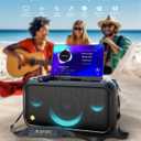 Ikarao Karaoke Machine for Adults with Lyrics Display, Built-in 13.3" Screen, Truly All in One Karaoke Machine with 2 Wireless Microphone (Hidden & Self Charging), 460W Bluetooth Speaker for Party, TV