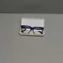 VISOONE Rectangle TR90 Blue Light Blocking Glasses Computer Eyewear with Preppy Look for Women and Men Cougar