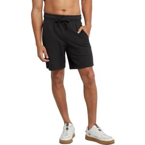Hanes Men's Originals Heavyweight Fleece Sweat Shorts with Pockets (X-Large, Black)