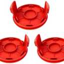 Replacement Trimmer Spool Cap Cover, Weed Eater Trimmer Spool Cap Compatible with Hyper Tough 20V Max String Trimmer HT-19-401-003-06 & HT-19-401-003-07,HT21-401-003-03,HT22-401-03-05