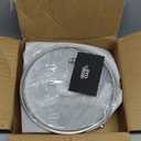SNOWCLAD Frying Pans Nonstick with Lid,Hybrid Non Stick 5 Quart Saute pan,PFOA Free Cookware,Stainless Steel skillet,12 inch Deep Saute Pan,Dishwasher&Oven Safe,Works on All Cooktops