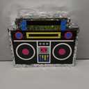 BLUE PANDA Boombox Pinata - 80s and 90s Theme Party Decorations, Hip Hop, Retro Birthday Supplies (16.5x12.8x3 In) - 90s Party Decorations - Boom Box Decor Pinata