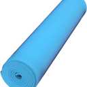 Portable Yoga Mat - High Density Fitness, Multifunctional Exercise Surfaces, Non Slip Stretching Workout Gear, Lightweight Carrying Strap | Home Studio Athletics Health for Women Men (blue)