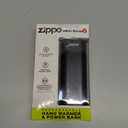 Zippo Silver HeatBank 6 Rechargeable Hand Warmer (Black)