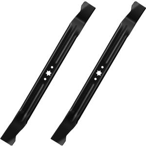 Aeagle 30 Inch Mower Blade for Troy Bilt TB30 TR30 TB30R for Cub Cadet CC30 CC30H Craftsman R1000 RER1000 R1500 30'' Deck Mower Replace 942-04385 742-04385, 2 Pack Black