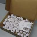 Coume 6000 Pieces Artificial Rose Petal with 72 Pieces LED Tea Lights Candle Romantic Sweetest Day Decorations Rose Petal Heart Candle for Special Night Proposal Wedding Anniversary(Warm White Light)