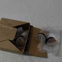 AMI PARTS WB03X24360 Knobs for GE Cooktop Knob Range Stainless Steel, 5 PCS Hardware Handle Set, Easy to Install- Replace Stove knobs WB03X24360, WB03T10259, 4179424, AP5980302, PS11700818