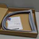 UPGRADED W10830162 Refrigerator Door Gasket Compatible with Whirlpool Kitchen Aid Refrigerator Door Gasket Replacement parts Gray Refrigerator Door Gasket WRF535SMBM00 Door Seal