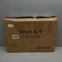 Framed Matisse Abstract Neutral Wall Art, 5 Piece Large Beige Canvas Prints Set, Modern Minimalist Geometric Botanical Paintings for Living Room, Bedroom, Hallway, Home Office, Guest Room (8"x10"x1Pc+12"x16"x2Pcs+16"x16"x1Pc+16"x24"x1Pc)