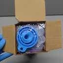 Refillable Replacement Bottle for Swiffer Wet Jet Mop, 1250ml /42 oz, Empty, Leak-Proof HDPE Cleaner Solution Refill Bottle with 7 Silicone Gaskets & 1 Foldable Funnel