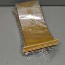 100PCS Bread Bags for Homemade Sourdough Bakery Cookie Kraft Paper Bag 5.1 x 4.13 x 11 Inch Tin Tie Tab Lock Loaf Treat Bag with Window for Bakery Cafe Homemade Breads Packaging