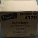 Zip HD Freezer Bags, 2 Gallon Size, Case of 192 (24 packs x 8)