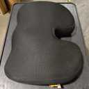 Amazon Basics Comfortable Seat Cushion for Office Chairs, Enhanced Memory Foam, Black