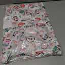 Christmas Microfiber Scrub Top, 100% Polyester, Brushed Fabric, Red (2X)