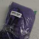 33 Inches Long Purple Braid Anime Costume Wig  High Temperature Heat Resistant Silk Fiber  Natural Looking Costume Wig for Halloween Party, Cosplay (Small Size)