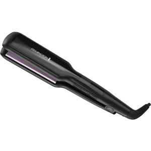 Remington 1 3/4" Flat Iron, Hair Straightener with Anti-Static Technology, 30-Second Heat Up & 60 Minute Auto Shut-off, 30% Longer Ceramic Floating Plates, Titanium + Ceramic Coating (Black)