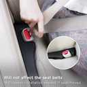 Car Seat Gap Filler Organizer Soft Foam Strip Seat & Console Gap Blocker | 2-Pack Car Slot Seat Gap Filler Universal Fit Interior Accessory for Cars SUV Trucks Crevice Plug Blocker Stop Items Dropping
