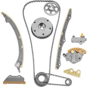 Engine Timing Chain Kit with Camshaft Adjuster Compatible with Acura ILX 13-15, TSX 09-14 & Honda Accord 08-12, Civic 12-15, CR-V 10-14, Crosstour 12-15Timing Chain Set with VVT Gear