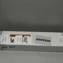KPUY Frameless Pivot Shower Door 26-28" W x 72" H, Matte Black