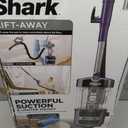 Shark Lift-Away Upright Vacuum with Powerfins, Self-Cleaning Brushroll, Anti-Allergen Complete Seal Technology, No Hair Wrap, LED Headlights, and Advanced Swivel Steering, Eggplant, ZD201