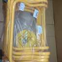 12 Pcs 12 Inch Agility Hurdles Training Equipment Agility Hurdles and Marker Cone Set Disc Cones Speed and Training Obstacle for Athletes Sports Soccer Football Tennis Basketball (Yellow)